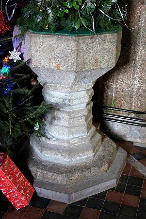 Down St. Mary  - The Font